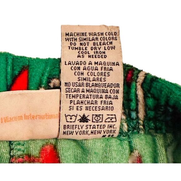 Nickelodeon Characters Men Christmas Superminky Fleece Pajama Pant L Fast Ship - Picture 10 of 10